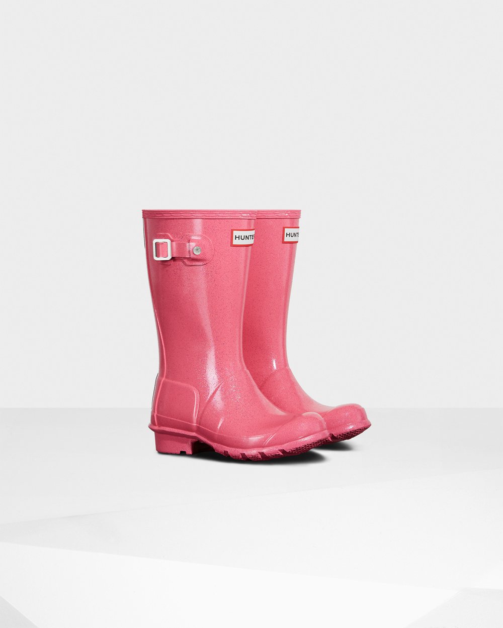 Regenlaarzen Kinderen - Hunter Original Starcloud - Roze - 96ERFYUNM